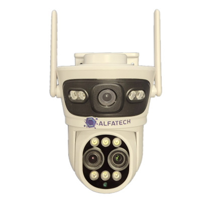 Wi-Fi IP камера 3250 с три обектива 10MP, Colorview, Motion track