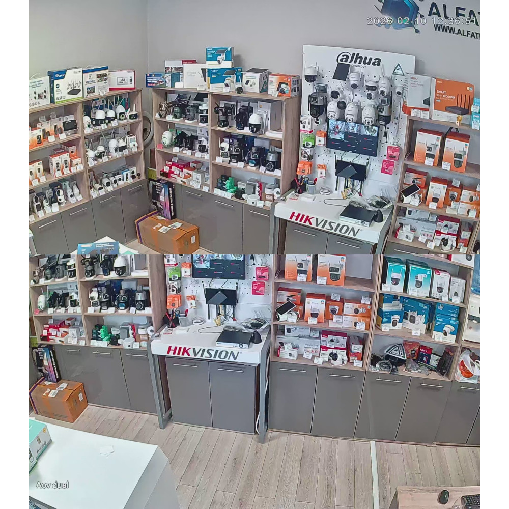 Соларна 4G камера AOV Robot 3311, три камери, 12MP, Colorview