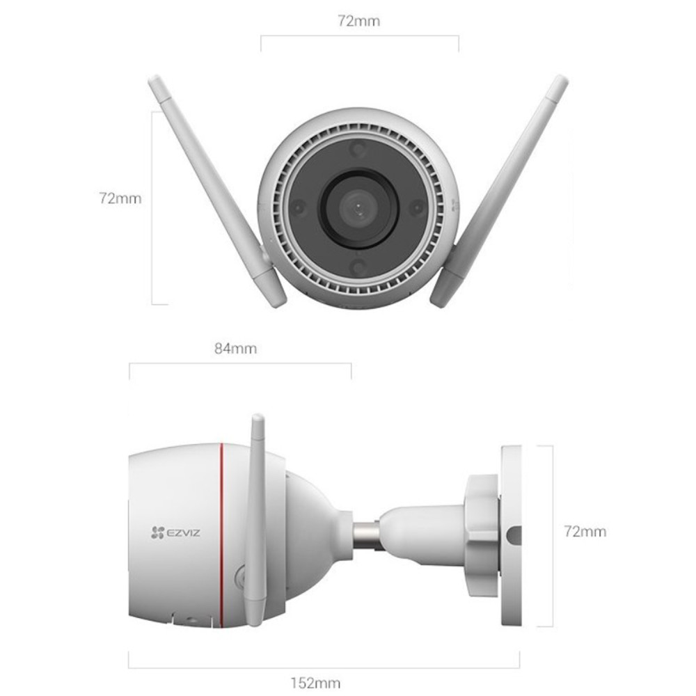 Wi-Fi Камера Ezviz H3c 3Mpx