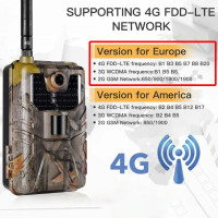 Ловна 4G камера Suntek HC-900Pro 4K с дисплей и нощен режим