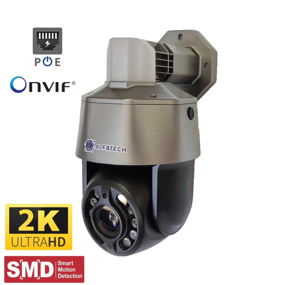 OIPX400-50PTB-4MPX Ultra HD PTZ камера POE 50х оптично приближение