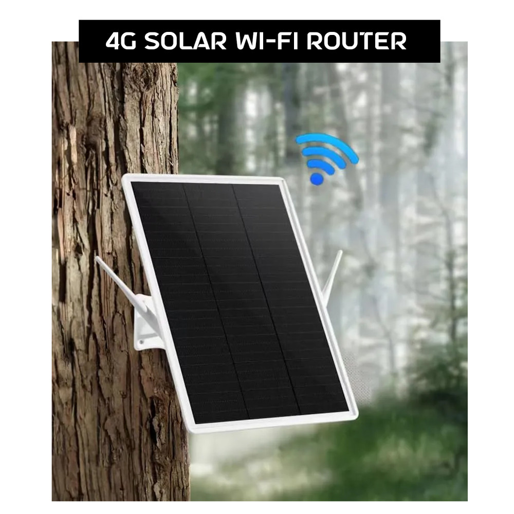 4G LTE Соларен WiFi Рутер - 35000mAh, WiFi, IP65