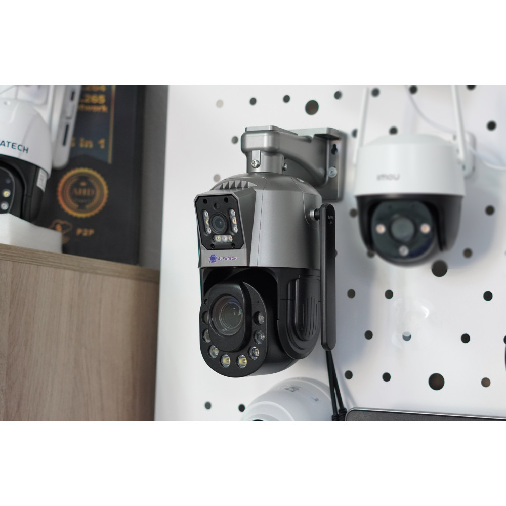 Моторизина WiFi камера Robot SH600CDL 36х приближение и два обектива 6Mpx - видимост до 200м.