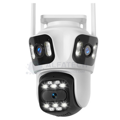Wi-Fi IP камера SH600CDL с три обектива 12MPx, Colorview