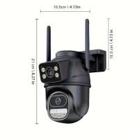 Wi-Fi IP камера SH600PDL с два обектива 6MPx, Colorview