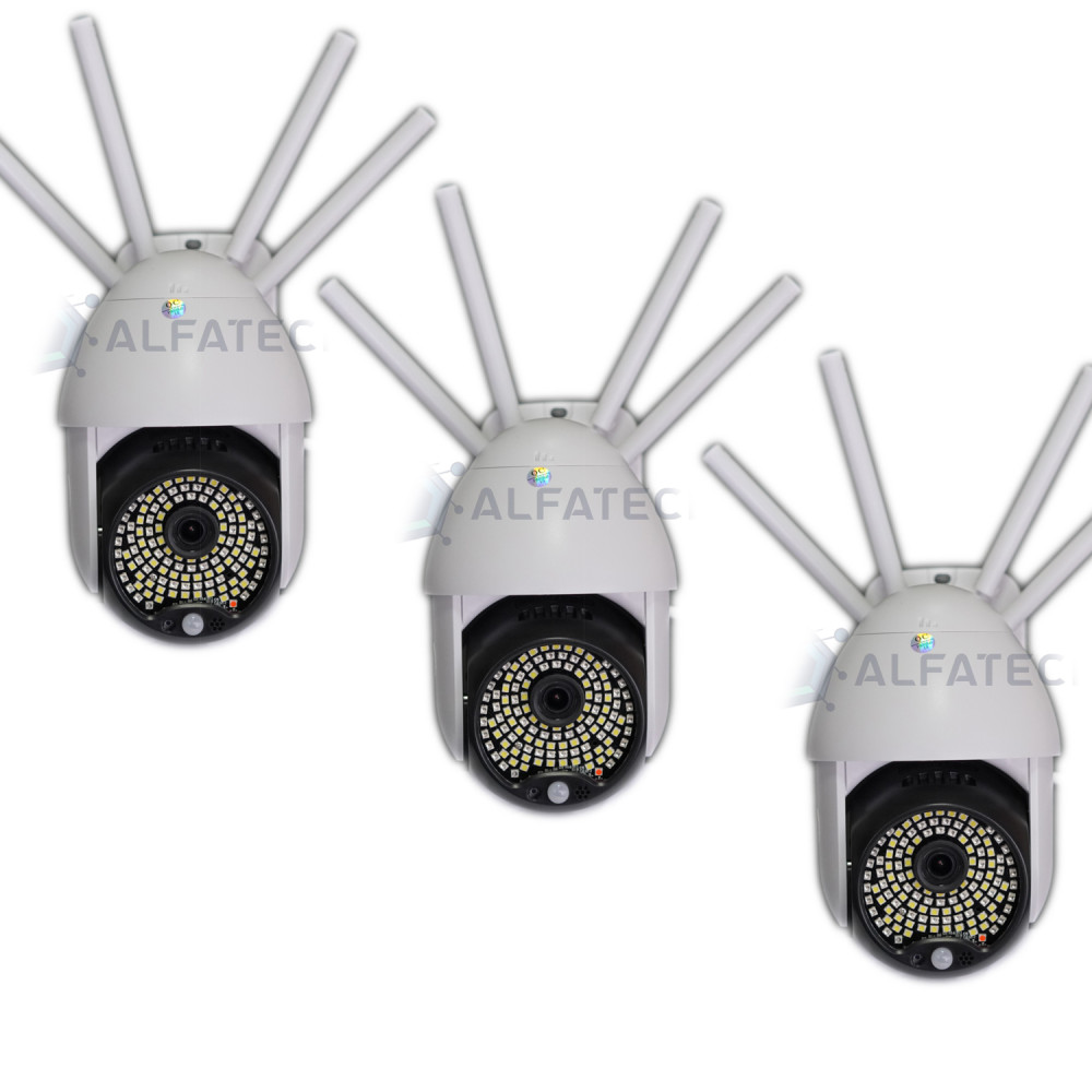 Комплект 3 броя WiFi IP Камера Robot 2845 , 4 Антени Ycc365plus