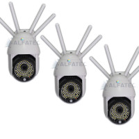 Комплект 3 броя WiFi IP Камера Robot 2845 , 4 Антени Ycc365plus