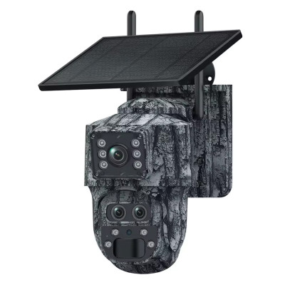 4G Соларна камера Ubox SH120TUA три обеткива 15х ZOOM 12MPX