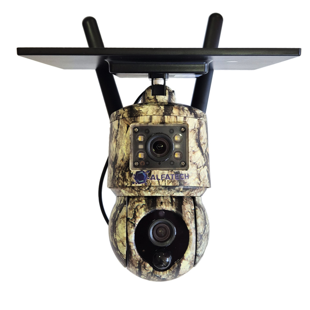 4G Соларна камера със SIM карта Ubox SH800DUB два обеткива