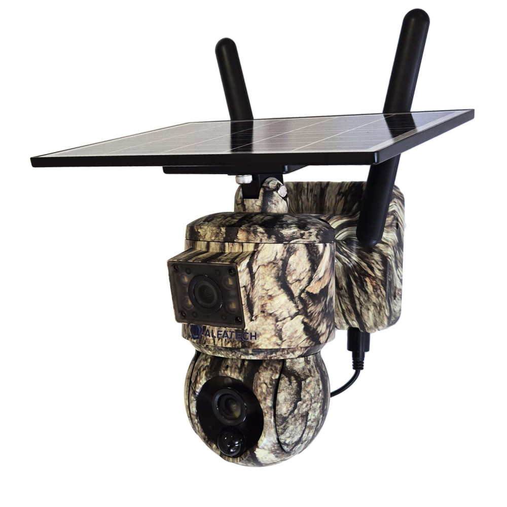 4G Соларна камера със SIM карта Ubox SH800DUB два обеткива