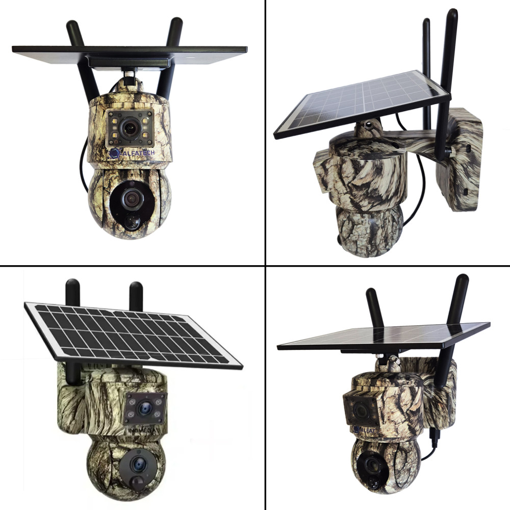 4G Соларна камера със SIM карта Ubox SH800DUB два обеткива