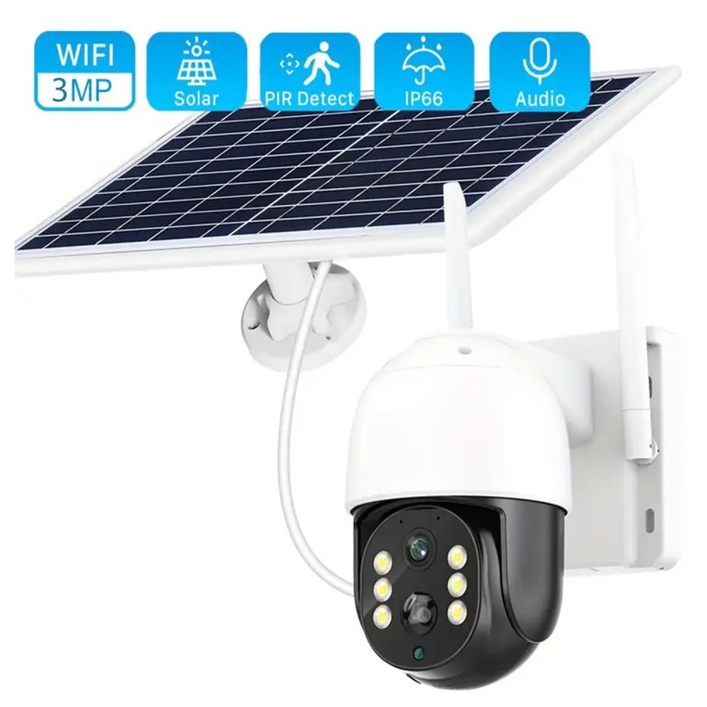Соларна Wi-Fi камера Robot 2144 Icsee 3Mpx
