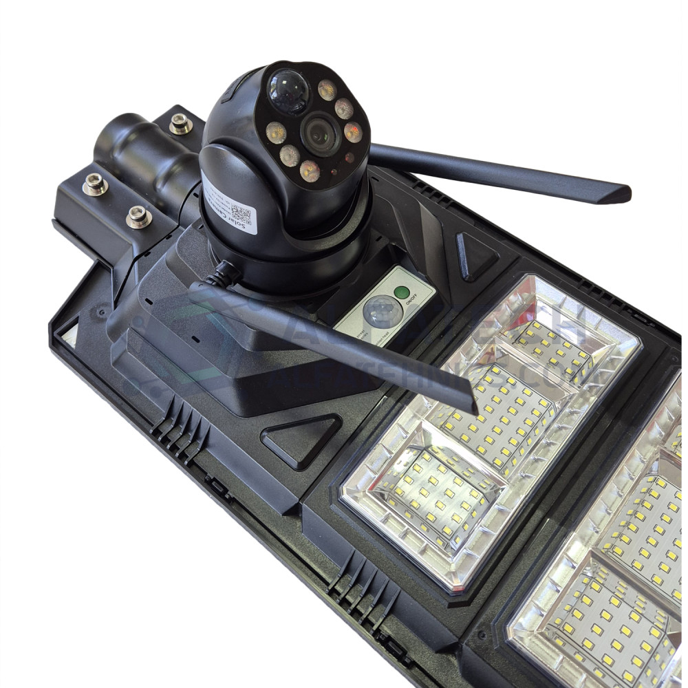 Соларна лампа с WiFi камера за видеонаблюдение XA01-WiFi 4Mpx 1800W