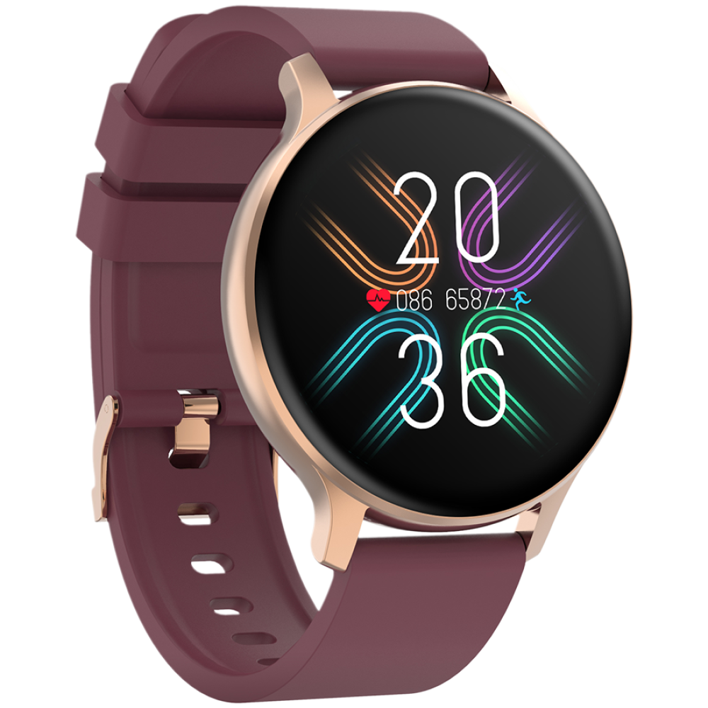 Смарт часовник Canyon Badian SW-68, 45мм, Rose Gold