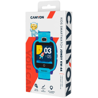 Смарт часовник Canyon Jondy KW-44BL, Син, 4G, Camera, GPS