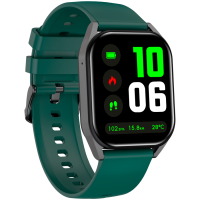 Смарт часовник Canyon Chatter SW-58, 45мм, Черно зелен