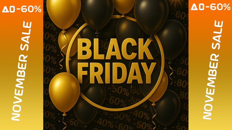 Black Friday оферти от ALFATEHNICS.COM