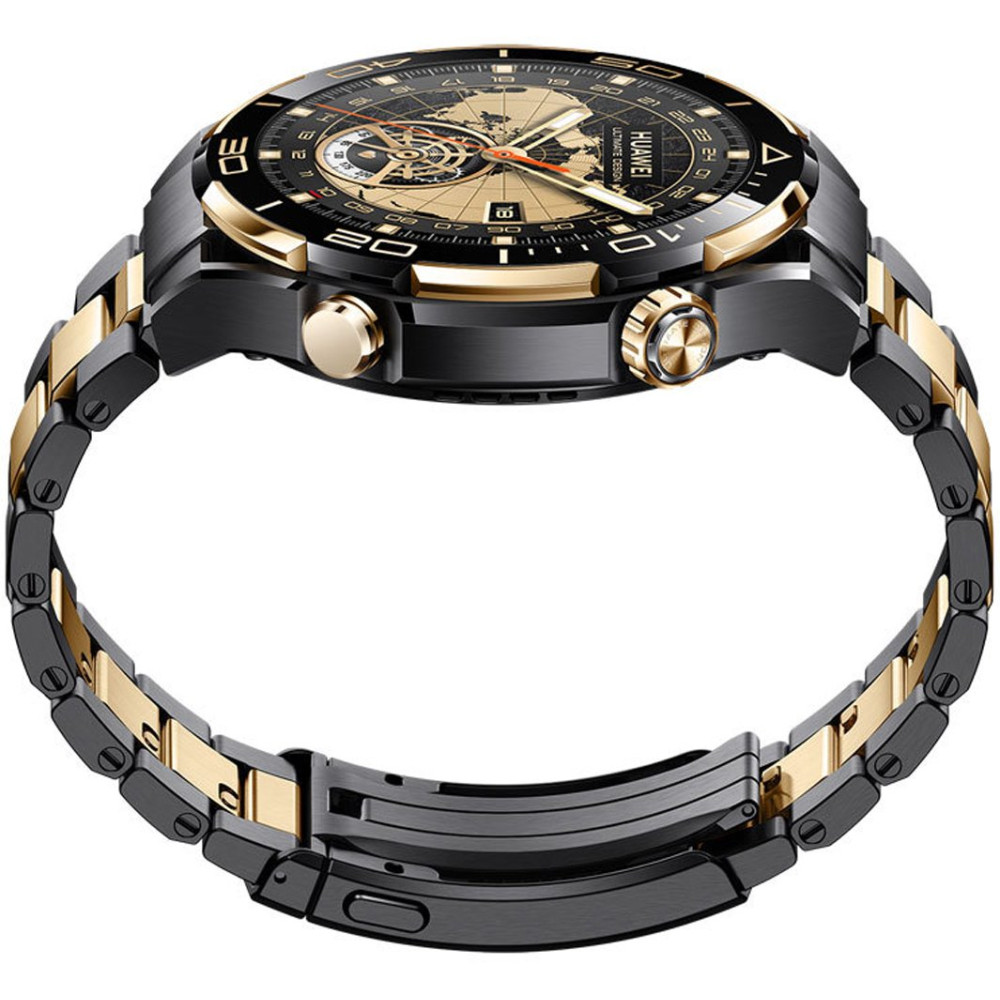 Смарт часовник HUAWEI Watch Ultimate, 49mm, Gold & Black