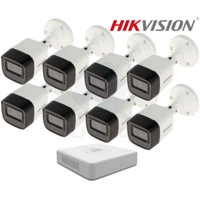 Комплект Hikvision Turbo HD с 8 камери