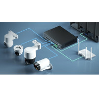 Комплект за видеонаблюдение Imou с 4 външни Bullet 5MPX камери