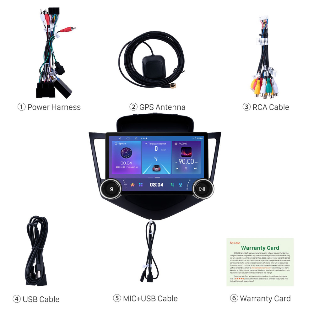 Мултимедия Chevrolet Cruze 2008-2015 12 инча Android