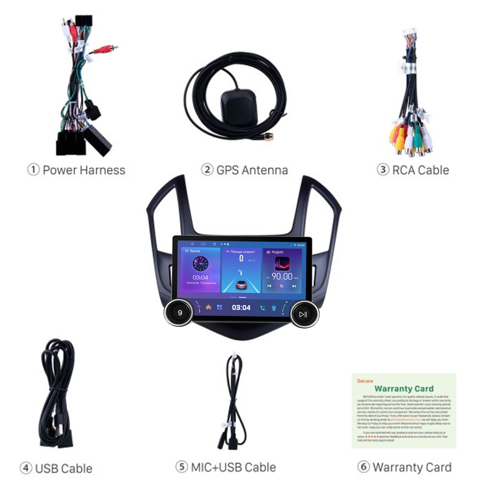 Мултимедия Chevrolet Cruze 2012-2015 12 инча Android