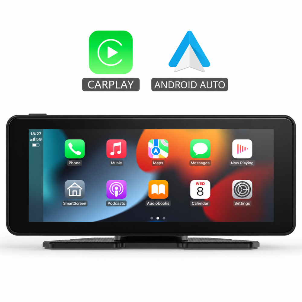 CarPlay и AndroidAuto дисплей 6.86", Bluetooth, опция за камера