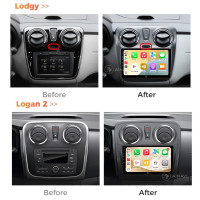 Мултимедия за Dacia Dokker Lodgy 2012-2020 с 9" дисплей