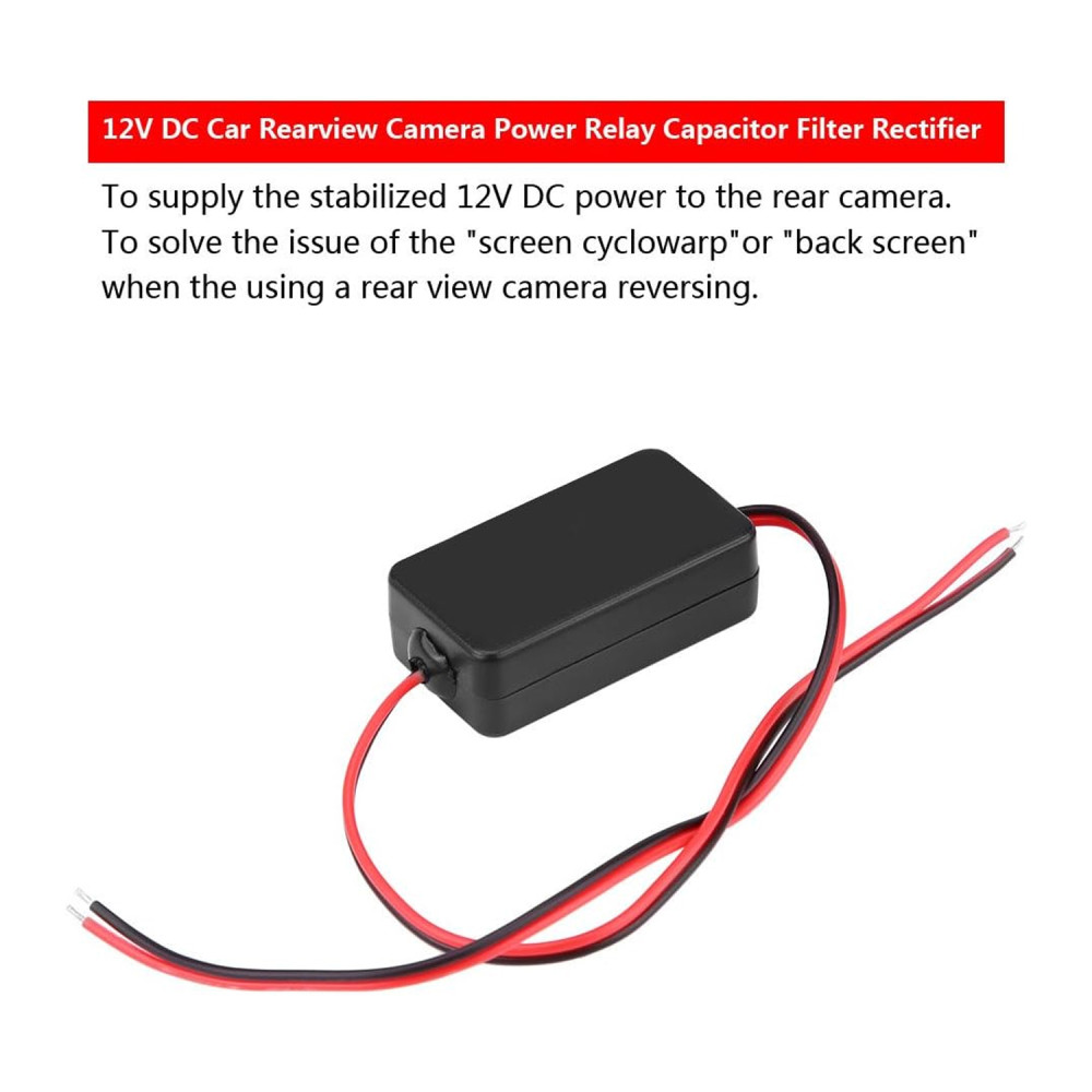 Филтър за захранване на паркинг камера 12V DC