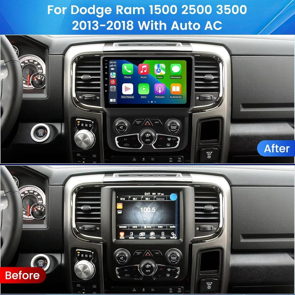 Мултимедия за DODGE RAM 1500 2500 3500, 2013-2018 Classic 19-24 Климатроник