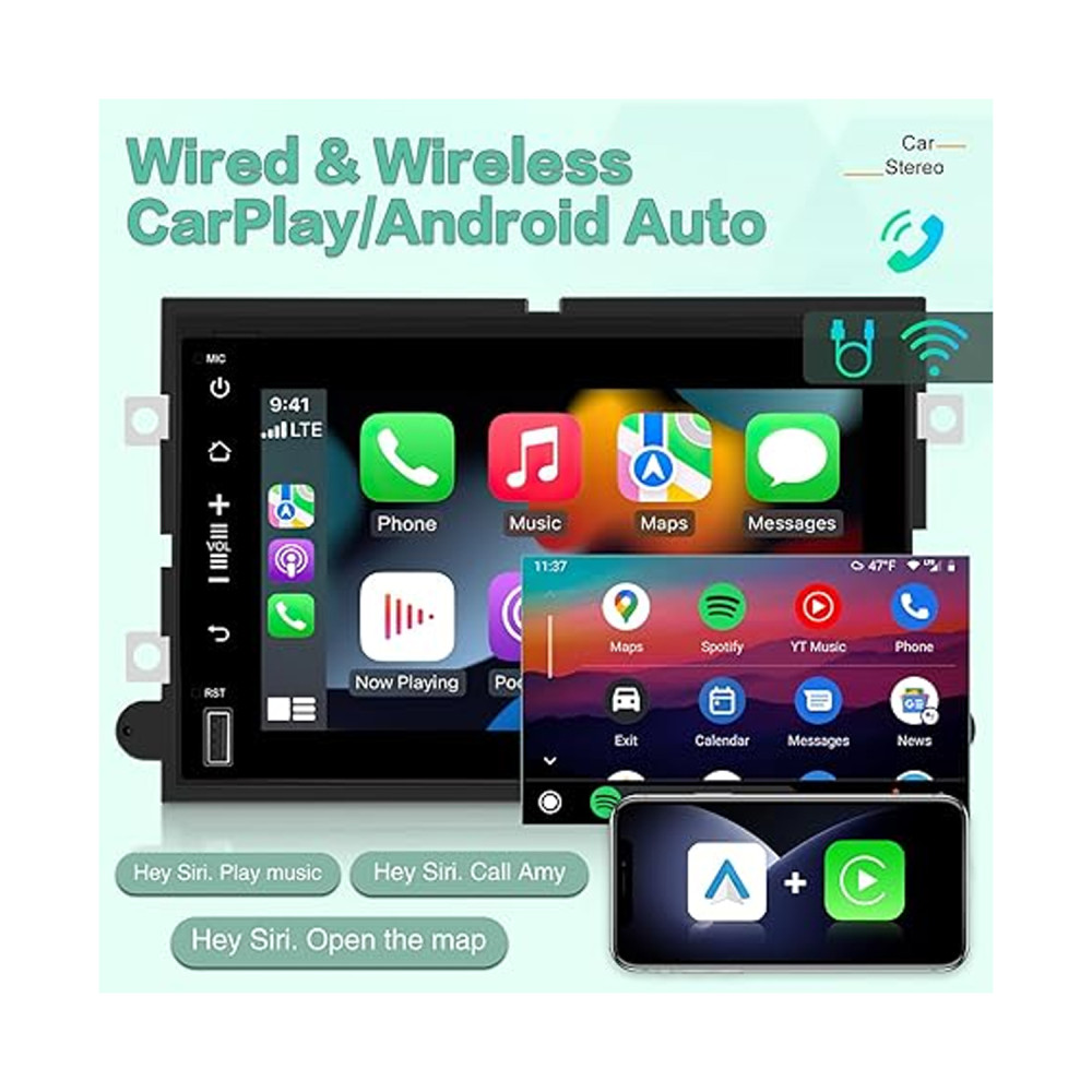 Мултимедия за Ford F150 2004-2008 7" CarPlay