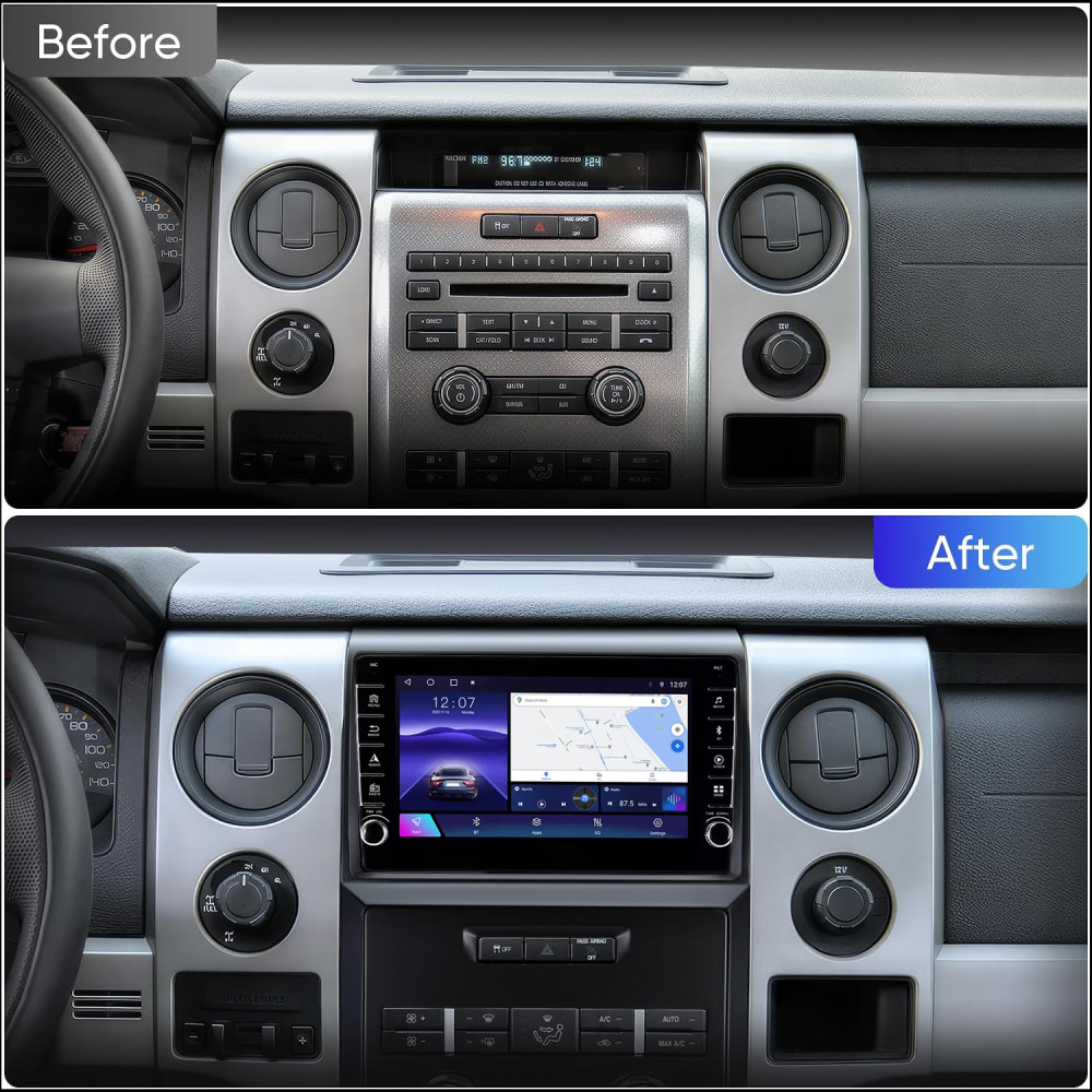 Мултимедия за Ford F-150 P415 с бутони 8 инча