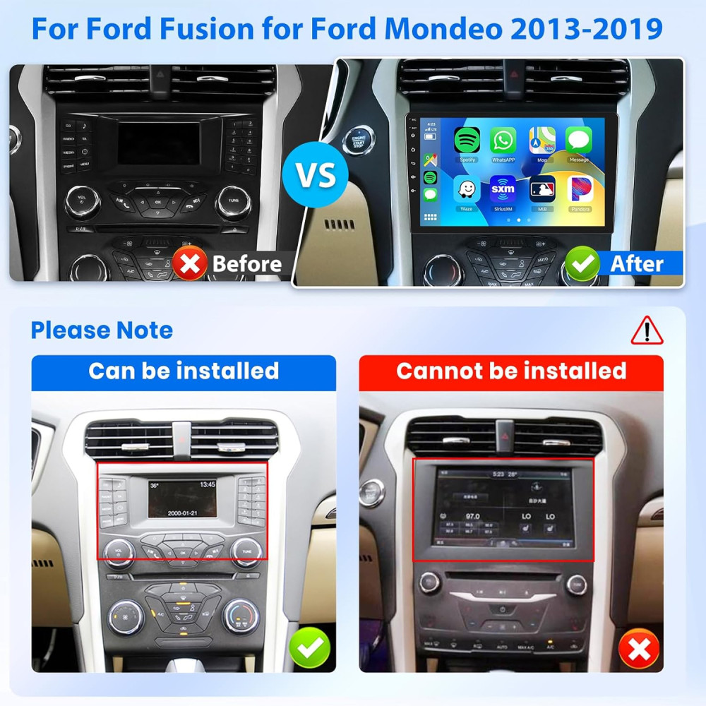 Мултимедия за FORD MONDEO FUSION 2012-2019