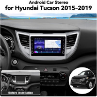 Мултимедия за Hyundai Tucson 2014-2018 с бутони 8 инча