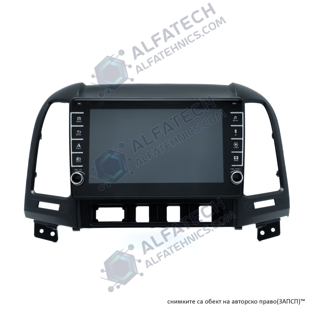 Мултимедия за Hyundai Santa Fe 2006-2012 с бутони 8 инча