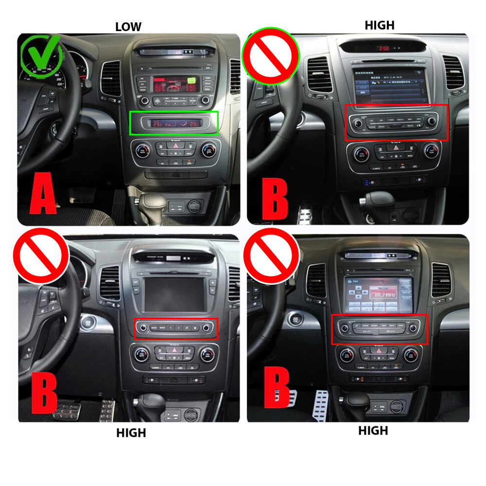 Мултимедия Kia Sorento 2012-2014 с 9 инча дисплей