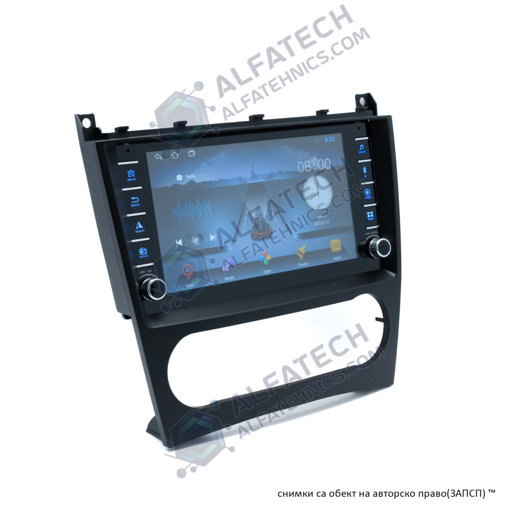 Мултимедия за Mercedes C Class W203 W209 W467 с бутони 8 инча