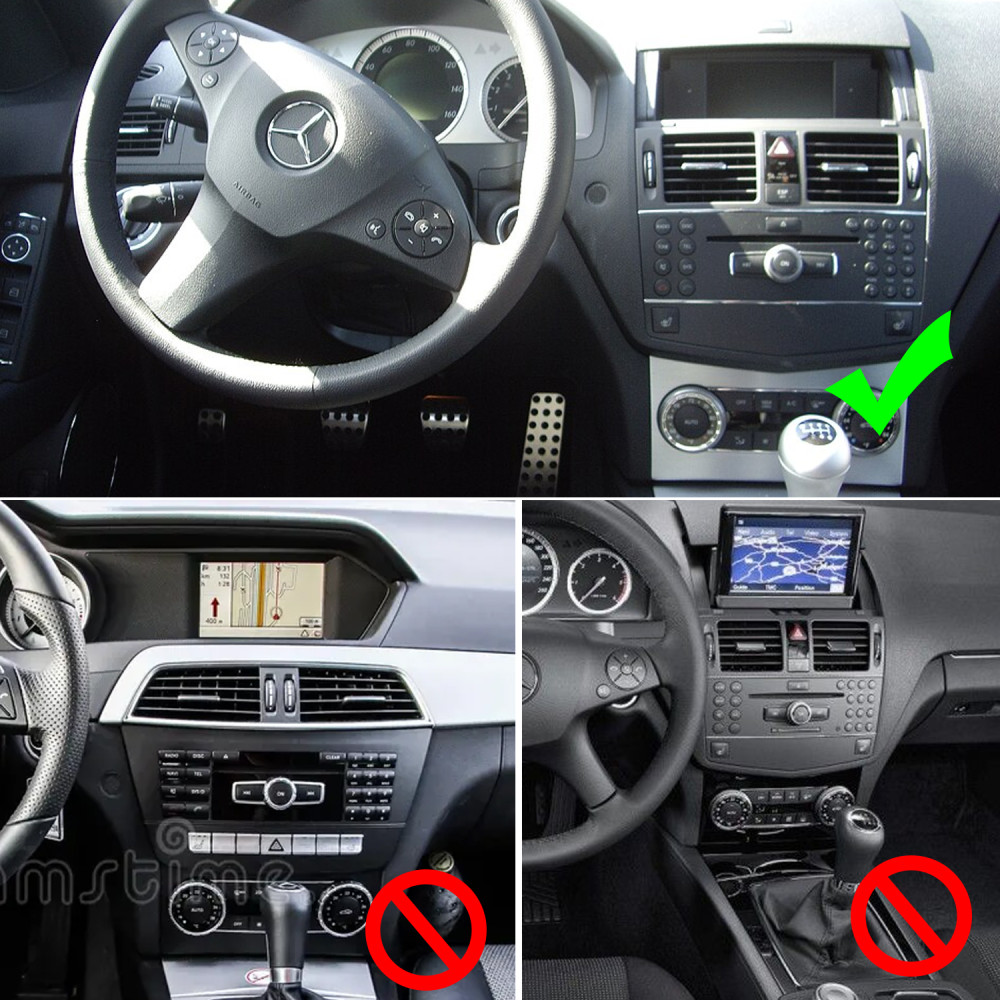 Мултимедия за Mercedes C Class W204 с бутони 8 инча