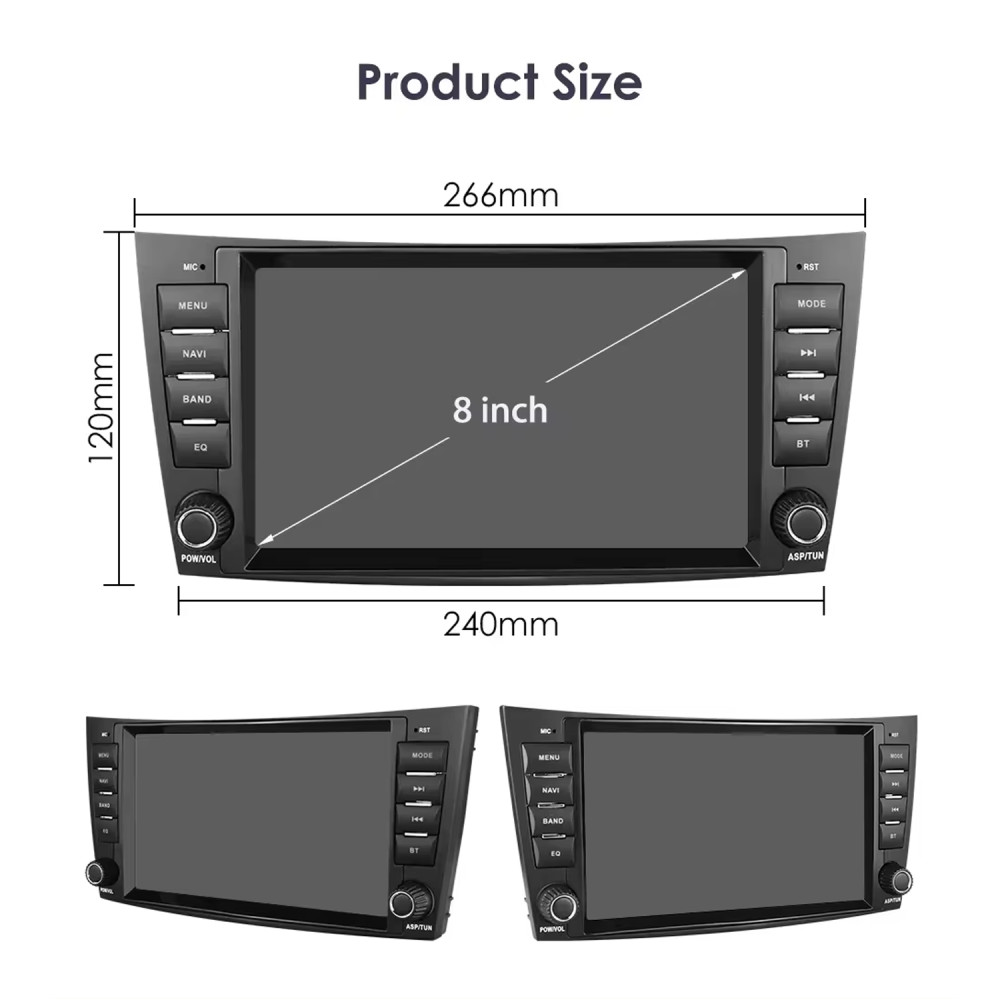 Мултимедия Android за Mercedes Benz W211(E), W219(CLS) W463(G)