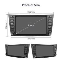 Мултимедия Android за Mercedes Benz W211(E), W219(CLS) W463(G)