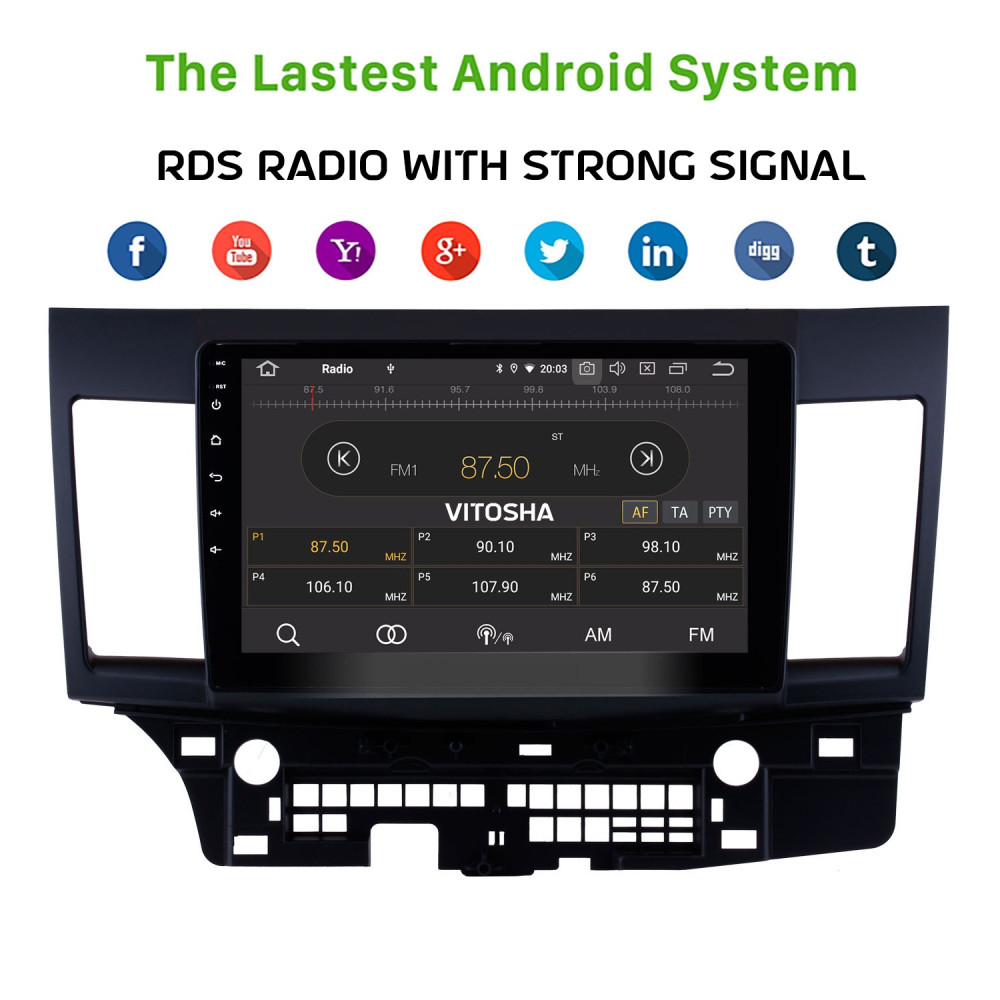 Мултимедия за Mitsubishi Lancer 2007 - 2017