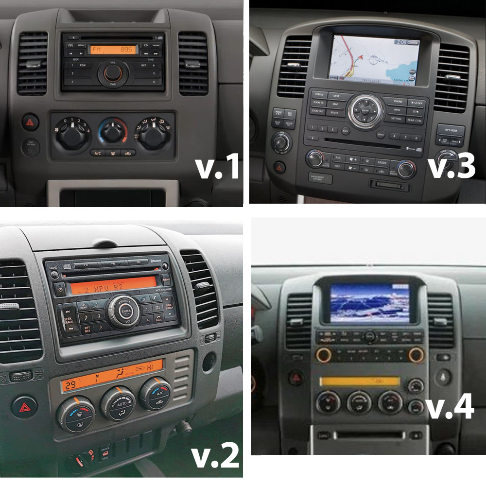 Мултимедия Nissan Navara 2006 - 2012 D40 климатроник V.2