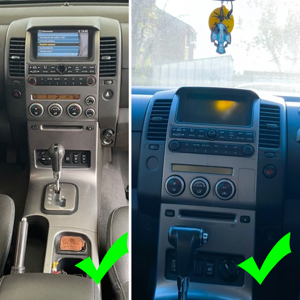 Мултимедия Nissan Navara 2006 - 2012 D40 климатроник V.2