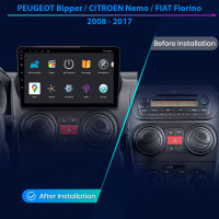 Мултимедия за Peugeot Bipper 2008-2017 10 инча Android