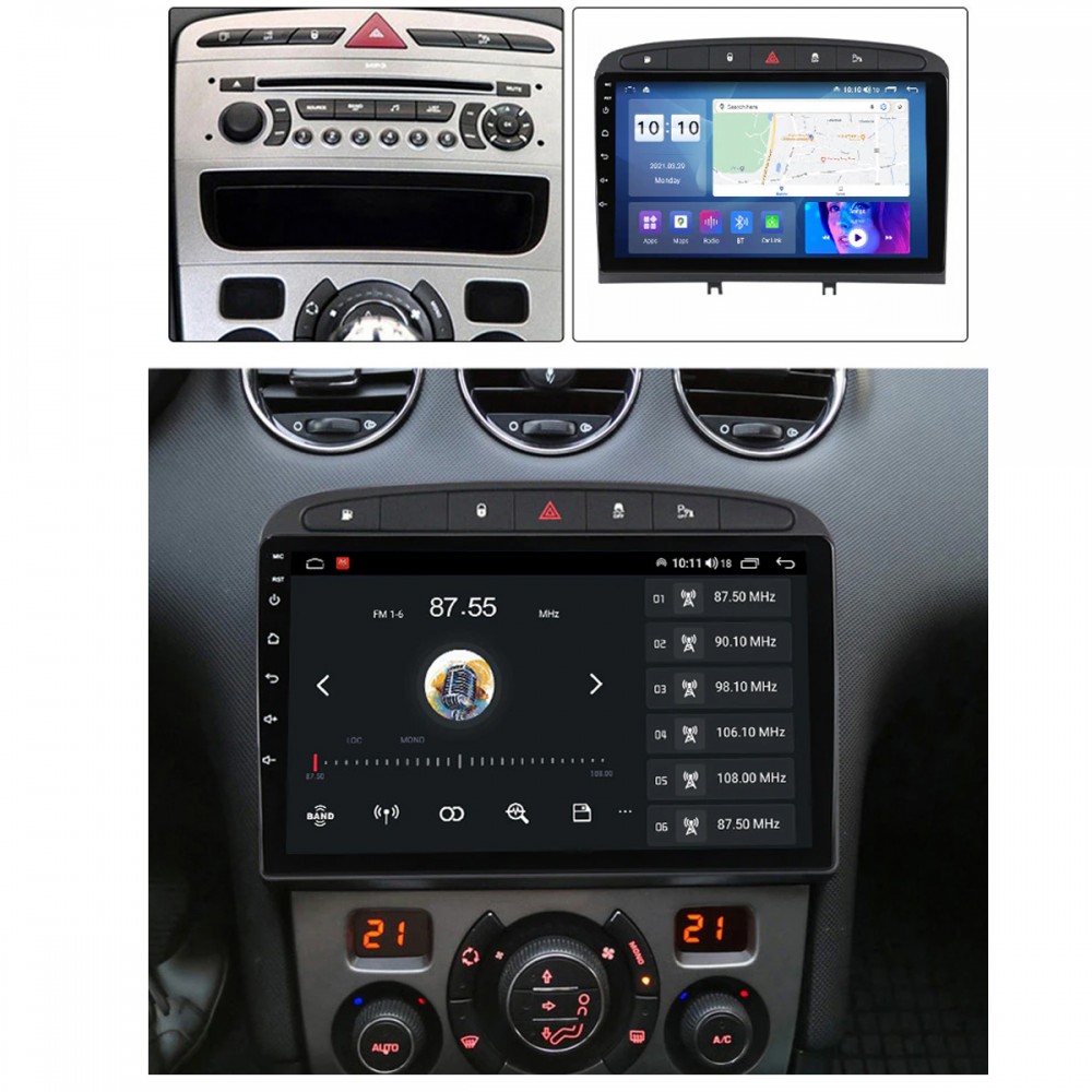 Мултимедия Peugeot 308, 408 и RCZ 2007-2013