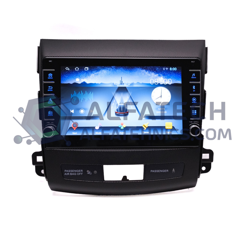 Мултимедия за Mitsubishi Outlander 2006-2012 с бутони 8 инча