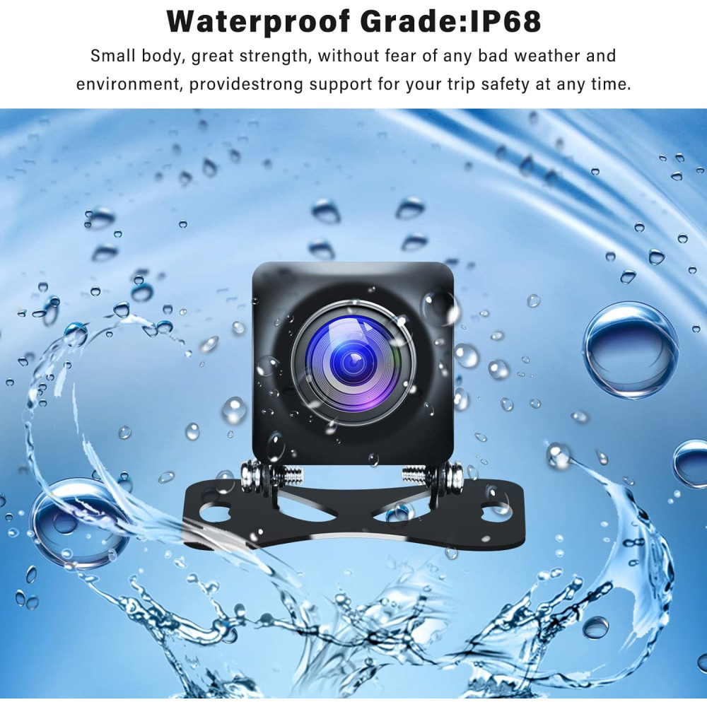Паркинг камера AHD 720P Широкоъгълна 170 градуса IP68