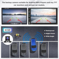 Паркинг камера AHD 720P Широкоъгълна 170 градуса IP68