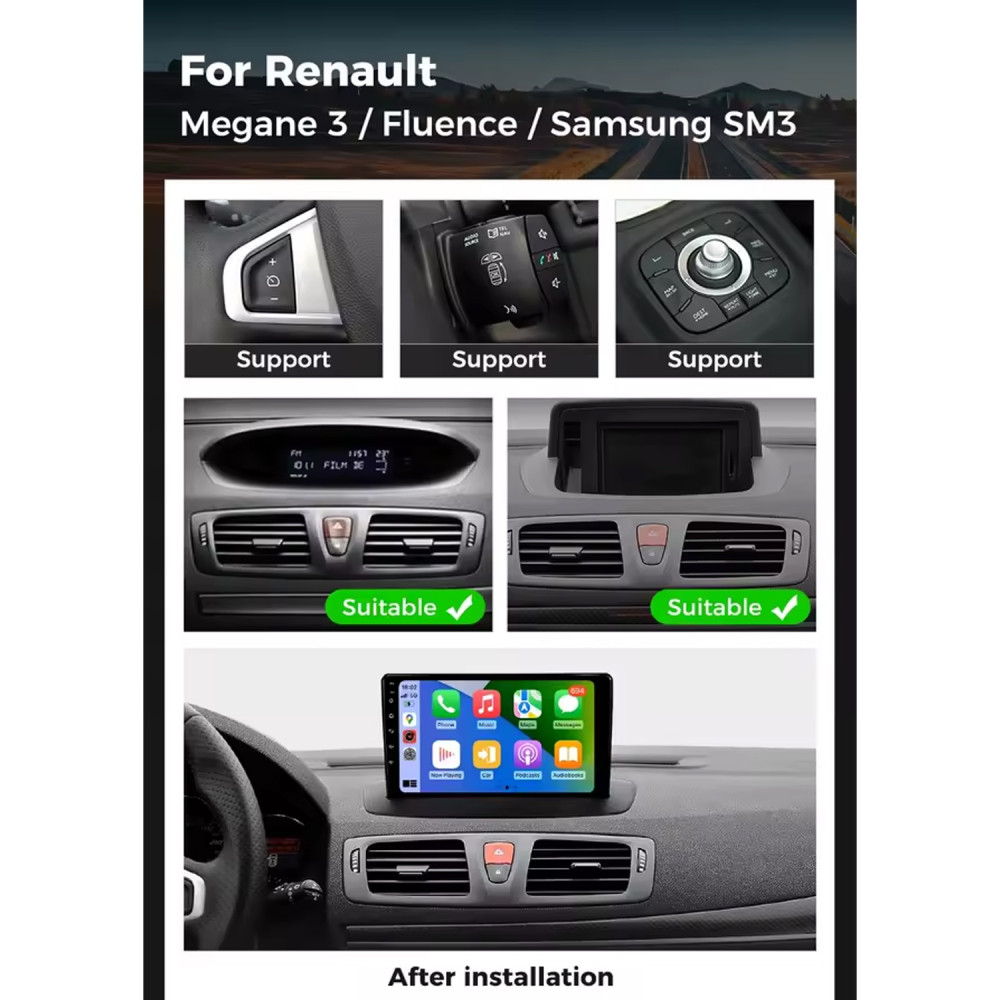 Мултимедия за Renault Megane 3 2009-2014