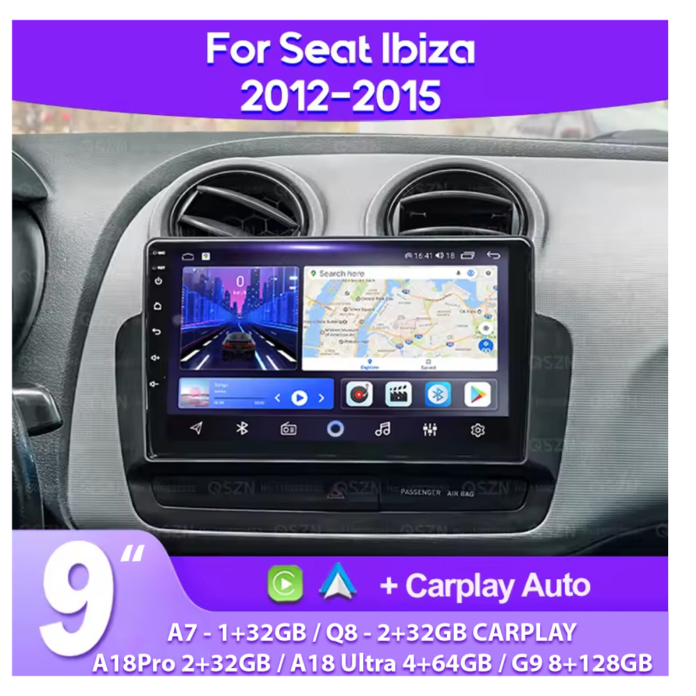 Мултимедия за Seat Ibiza 2012-2015 Вариант B